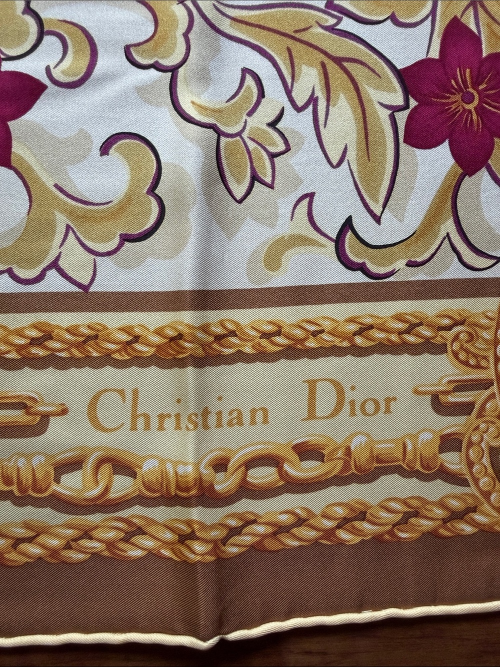 Vintage Christian Dior scarf - Picture 2 of 5
